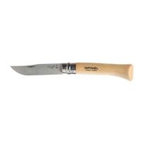 Opinel 10 Inox Beech Blister Sulankstomas peilis