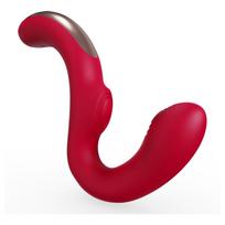 SEX HD Genie - G taško ir klitorio vibratorius - raudonas