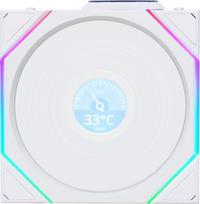 Wentylator Lian Li UNI FAN TL Wireless LCD 120 biały (12TLLCD1W1W) | 12TLLCD1W1W | 4718466017260