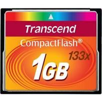 Karta Transcend 133x Compact Flash 1GB  (TS1GCF133) | TS1GCF133 | 760557811190