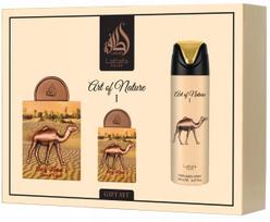 Lattafa Zestaw Lattafa Art Of Nature I woda perfumowana 100ml + woda perfumowana 20ml + dezodorant spray 200ml | 6290362347842 | 6290362347842