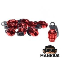 Ventilių dangteliai, TYRE VALVE 10-PCS PACK
