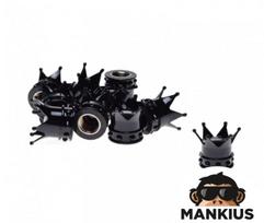 Ventilių dangteliai, TYRE VALVE 10-PCS PACK