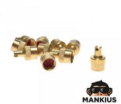 Ventilių dangteliai, TYRE VALVE 10-PCS PACK W/WRENCH