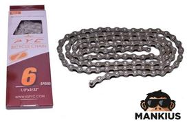 Motorinio dviračio sankabos grandinė PYC P6003 1/2" x 3/32" 116L