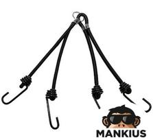 Elastinė tvirtinimo virvė su kabliukais 25 CM 5 PCS