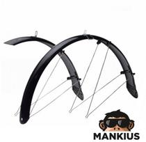 Dviračio purvasaugių komplektas 28/48 BLACK