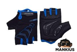 Dviratininko pirštinės BLACK/BLUE M