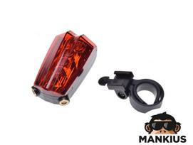 Dviračio galinis žibintas LED + LASER