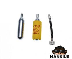 Suspausto oro komplektas CO2
