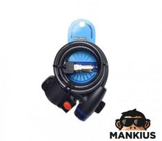 Dviračio užraktas 8 X 1500 BLACK
