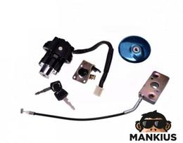Spynelės kompl., IGNITION SWITCH 150cc KINGWAY