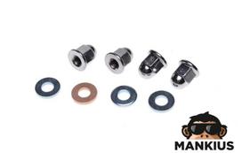 Veržlių ir poveržlių rinkinys., CYLINDER STUD BOLT 4PCS 4T