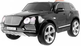 Vaikiškas elektromobilis Bentley Bentayga Juodas