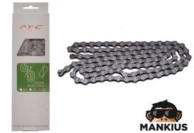 Grandinė TRANSMISSION BICYCLE PYC P8004 1/2" x 3/32" 116L