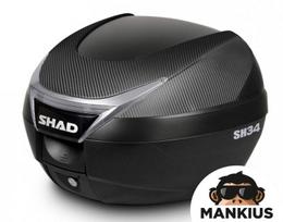 Daiktadėžė SHAD SH34 CARBON