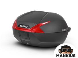 Daiktadėžė SHAD SH47 RED LENS