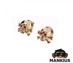 Varžtai numerių tvirtinimui ę SKULL/BONES GOLD