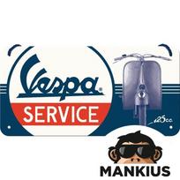 Metalinė lentelė  10x20 VESPA SERVICE 28028