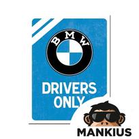 Magnetukas BMW DRIVERS ONLY BLUE 14369