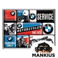Magnetukas BMW MOTORCYCLES SET 9 PCS 83077