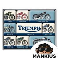 Magnetukas TRIUMPH MODEL CHART 9 PCS 83128