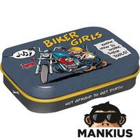Mėtinių saldainių dėžutė BIKER GIRLS... 81422 OPK 4 szt.