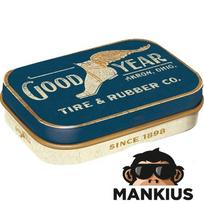 Mėtinių saldainių dėžutė GOODYEAR WING FOOT LOGO 81454 4 PCS PACK