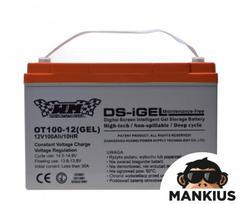 Akumuliatorius OT100-12V 100AH SOLAR, CAMPER YACHT ...
