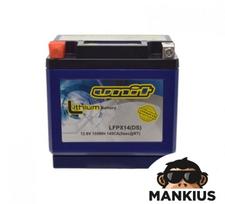 Akumuliatorius WTX14-BS ( YTX14-BS ) LITHIUM WM MOTOR 12 VOLT