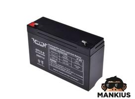 Akumuliatorius GEL 12Ah WM MOTOR 6 VOLT OT12-6 FOR UPS AND TOYS