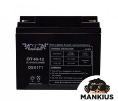 Akumuliatorius GEL 40 Ah WM MOTOR 12V OT40-12