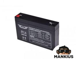 Akumuliatorius, GEL 7Ah WM MOTOR 6 VOLT OT7-6 FOR UPS AND TOYS