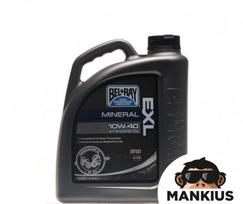 BEL-RAY EXL Mineralinė variklio alyva 4T 10W-40 4L
