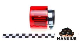 Oro filtras KM101M1 PLASTIC HOUSING, RED