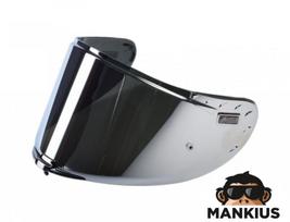 Šalmo stikliukas FF327 IRIDIUM SILVER