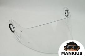 Šalmo stikliukas FF386, FF370 CLEAR