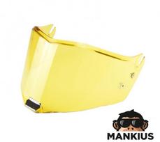 Šalmo stikliukas FF805 YELLOW