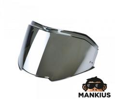 Šalmo stikliukas FF900 IRIDIUM SILVER