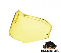Šalmo stikliukas FF900 YELLOW