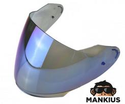 Šalmo stikliukas OF521 IRIDIUM BLUE
