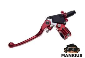 Reguliuojama sankabos rankenėlė MOTOCROSS RED