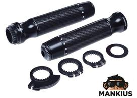 Vairo rankenėlės CARBON 656 BLACK
