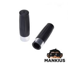 Vairo rankenėlės VINTAGE 1"+7/8" 124 mm BLACK CHROME