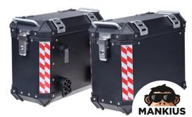 Šoninės daiktadėžės aliuminės W/LOCK