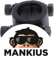 Veidrodėlio laikiklis M8/H BLACK 22mm