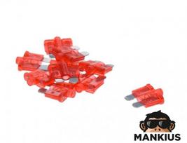 Saugikliai 10A WITH LED 10-PC PACK
