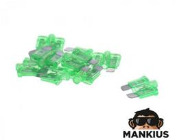 Saugikliai E 30A WITH LED 10-PC PACK