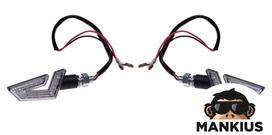 Universalūs posūkiai BLACK CLEAR LENS LED