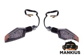 Universalūs posūkiai BLACK CLEAR LENS, LED,